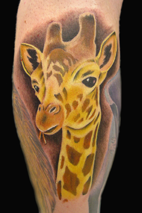 Looking for unique  Tattoos? Giraffe